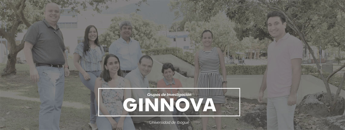 Imagen de cabecera para el grupo de investigación Ginnova de la Universidad de Ibagué